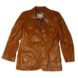 Vintage J.Oliver Crawford Leather Coat